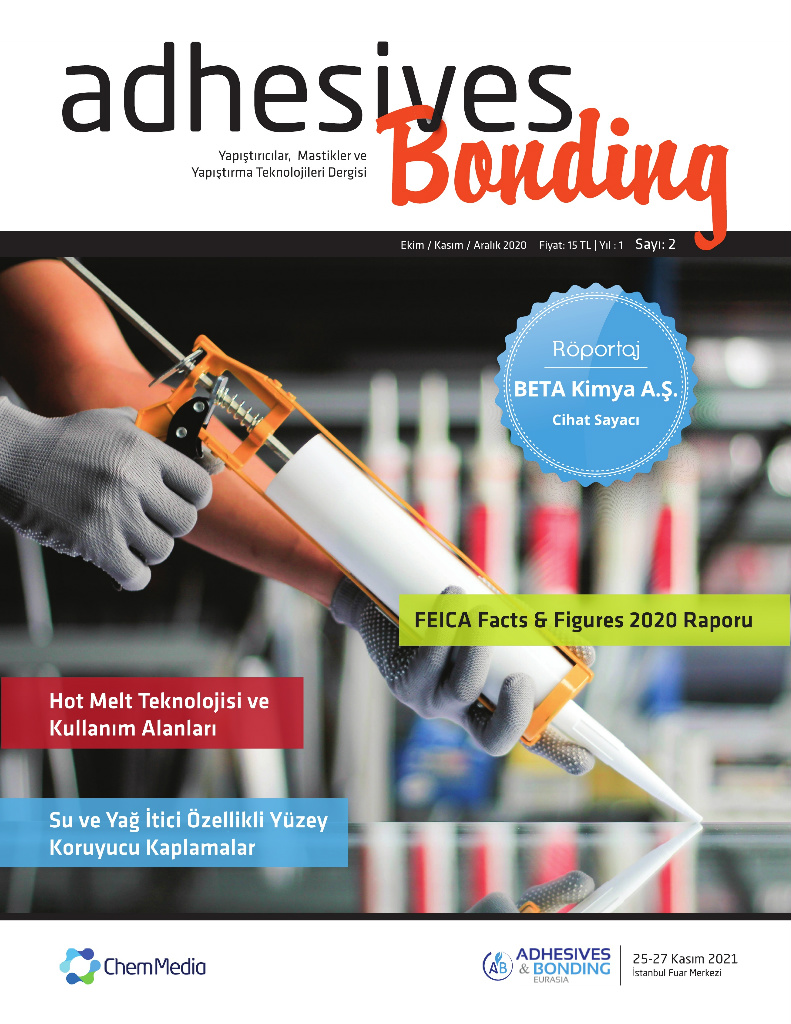 Adhesives & Bonding Sayı 2 · Ekim/Kasım/Aralık