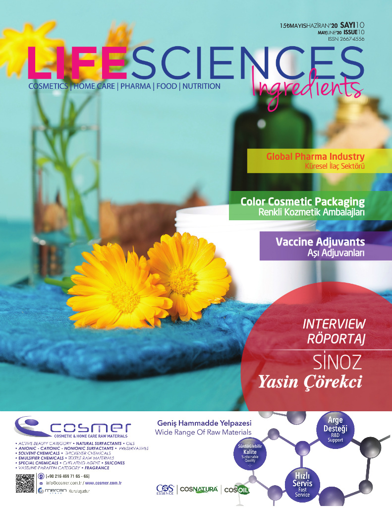 Life Sciences Ingredients Sayı 10 · Mayıs/Haziran 2020