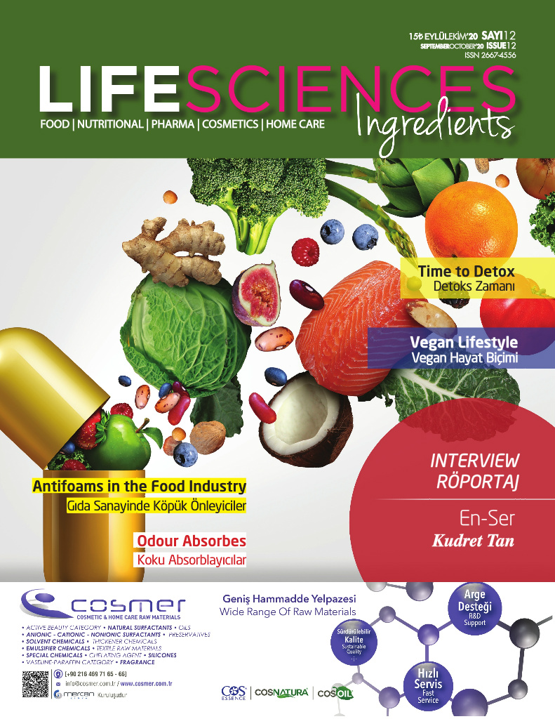 Life Sciences Ingredients Sayı 12 · Eylül/Ekim 2020