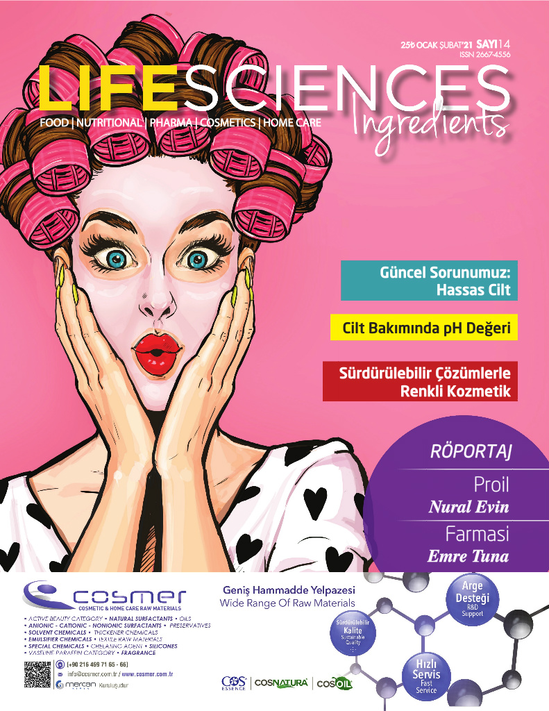 Life Sciences Ingredients Sayı 14 · Ocak/Şubat 2021