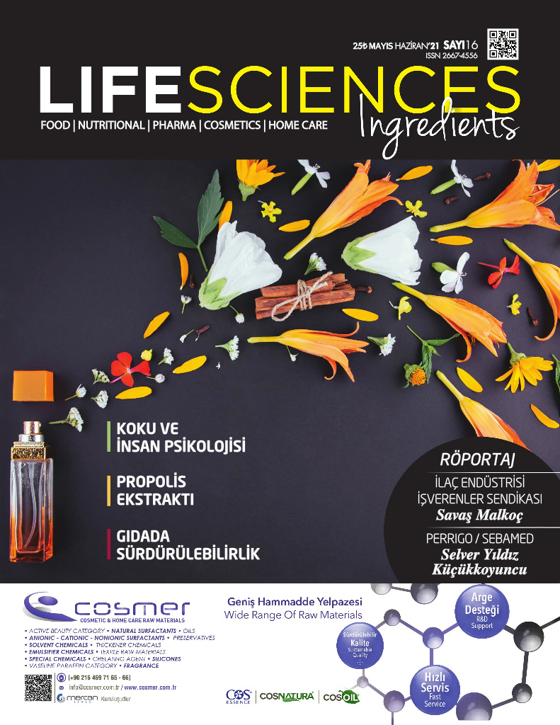 Life Sciences Ingredients Sayı 16 · Mayıs/Haziran 2021