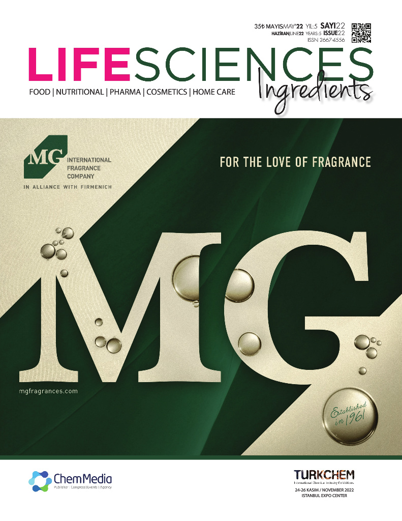 Life Sciences Ingredients Sayı 22 · Mayıs/Haziran 2022