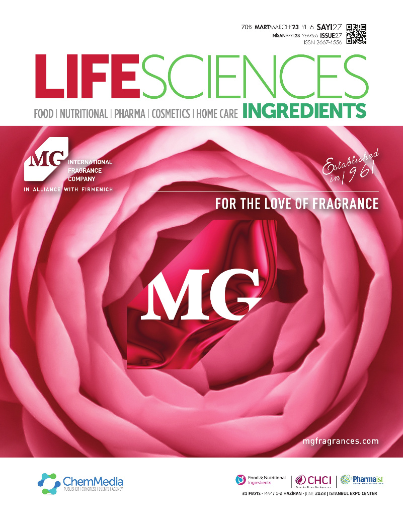 Life Sciences Ingredients Sayı 27 · Mart/Nisan 2023