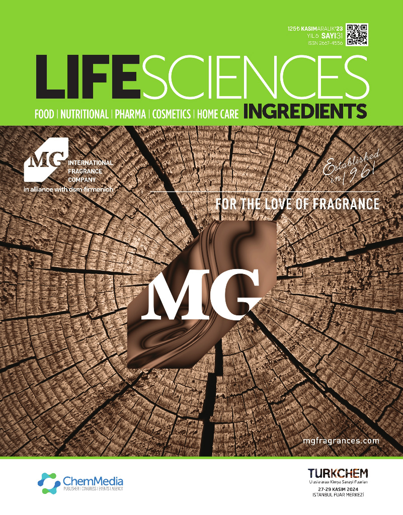 Life Sciences Ingredients Sayı 31 · Kasım/Aralık 2023
