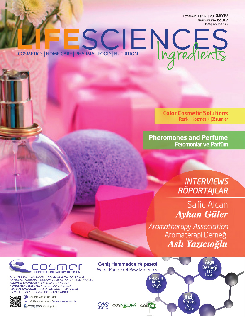 Life Sciences Ingredients Sayı 9 · Mart/Nisan 2020