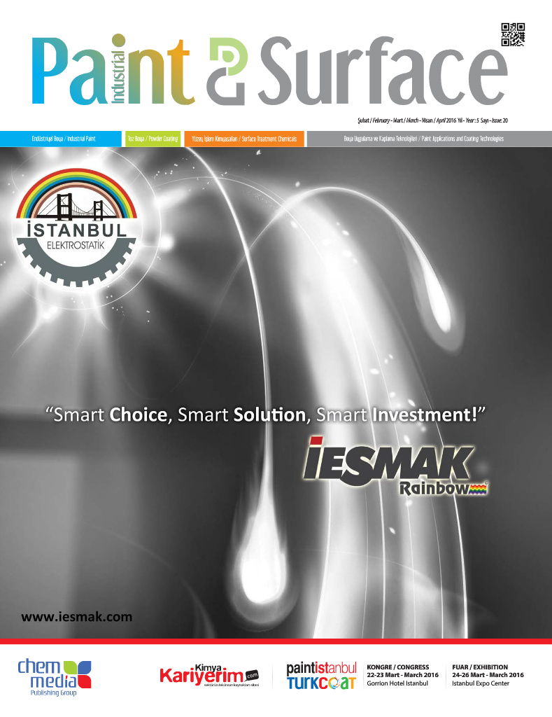 Industrial Paint & Surface Sayı 20 · Şubat/Mart/Nisan