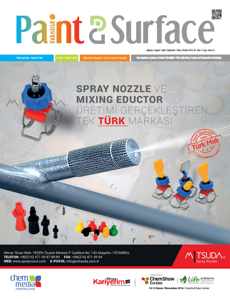Industrial Paint & Surface Sayı 22 · Eylül/Ekim