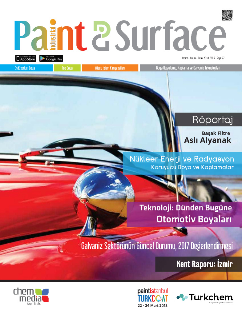 Industrial Paint & Surface Sayı 27 · Kasım/Aralık/Ocak