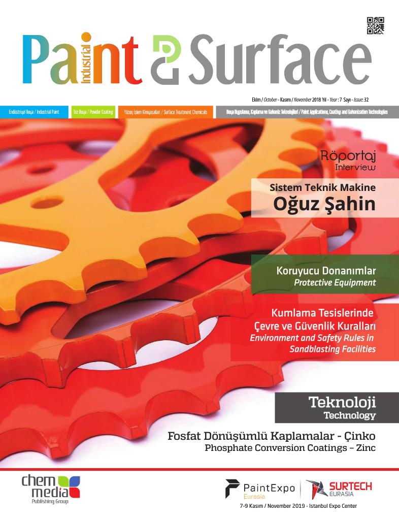 Industrial Paint & Surface Sayı 32 · Ekim/Kasım