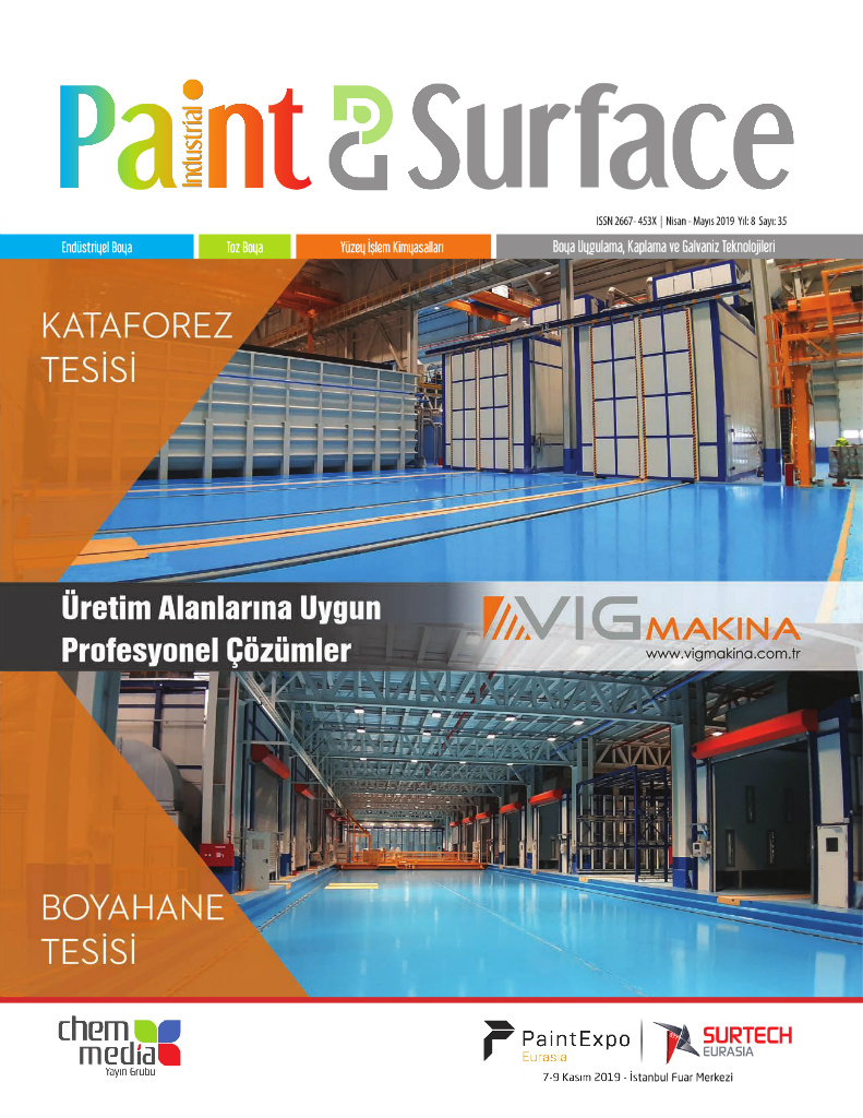 Industrial Paint & Surface Sayı 35 · Nisan/Mayıs
