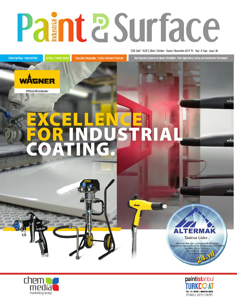 Industrial Paint & Surface Sayı 38 · Ekim/Kasım