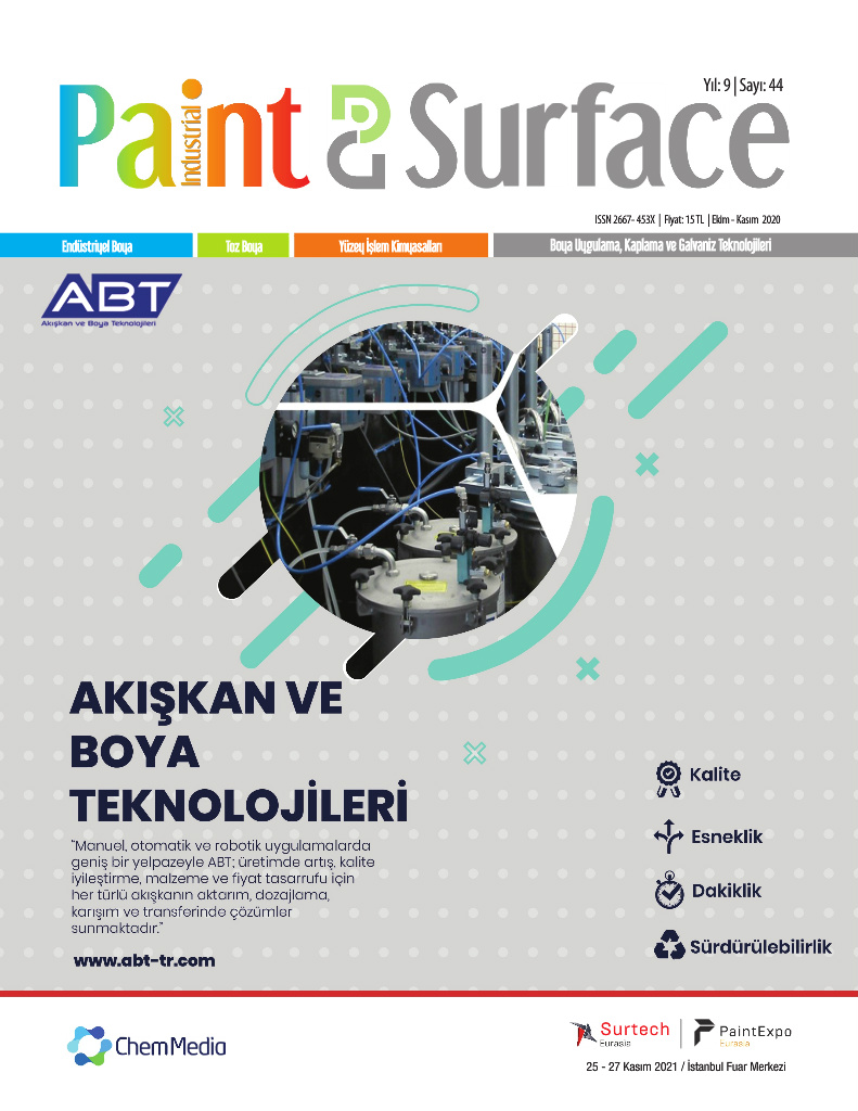 Industrial Paint & Surface Sayı 44 · Ekim/Kasım 2020