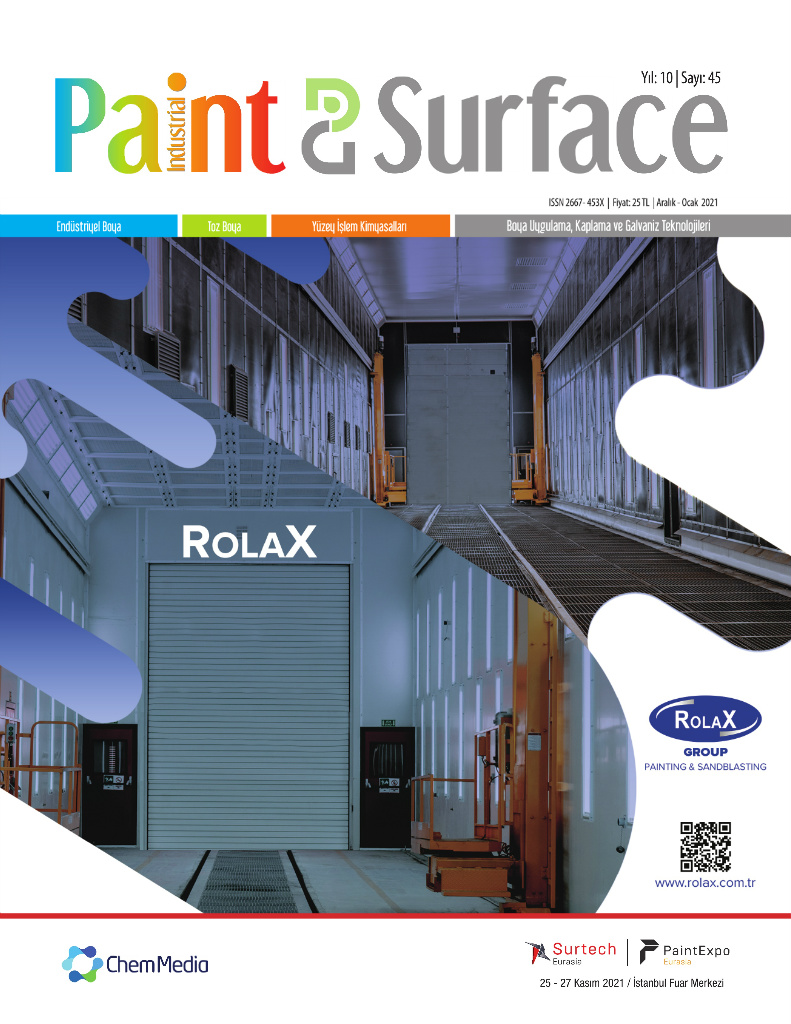 Industrial Paint & Surface Sayı 45 · Aralık/Ocak 2021