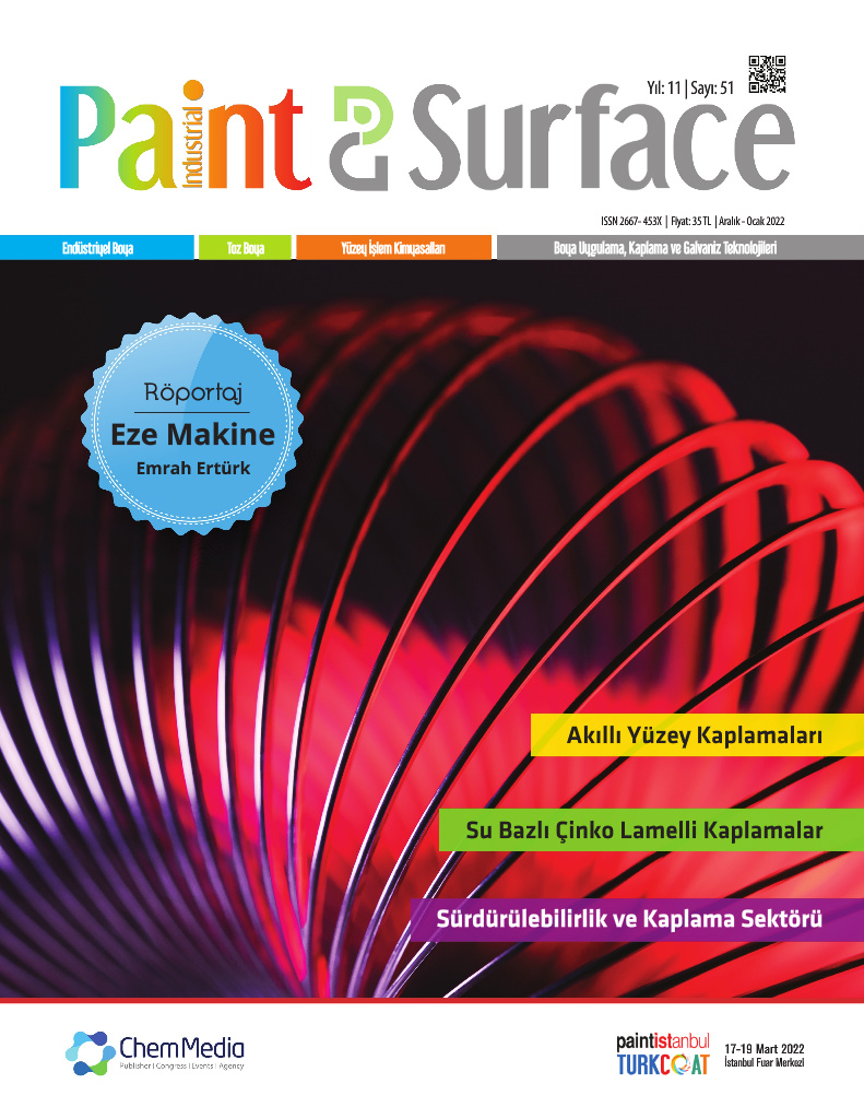 Industrial Paint & Surface Sayı 51 · Aralık/Ocak 2022