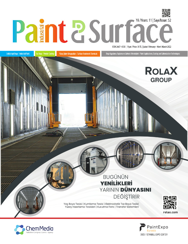 Industrial Paint & Surface Sayı 52 · Şubat/Mart 2022