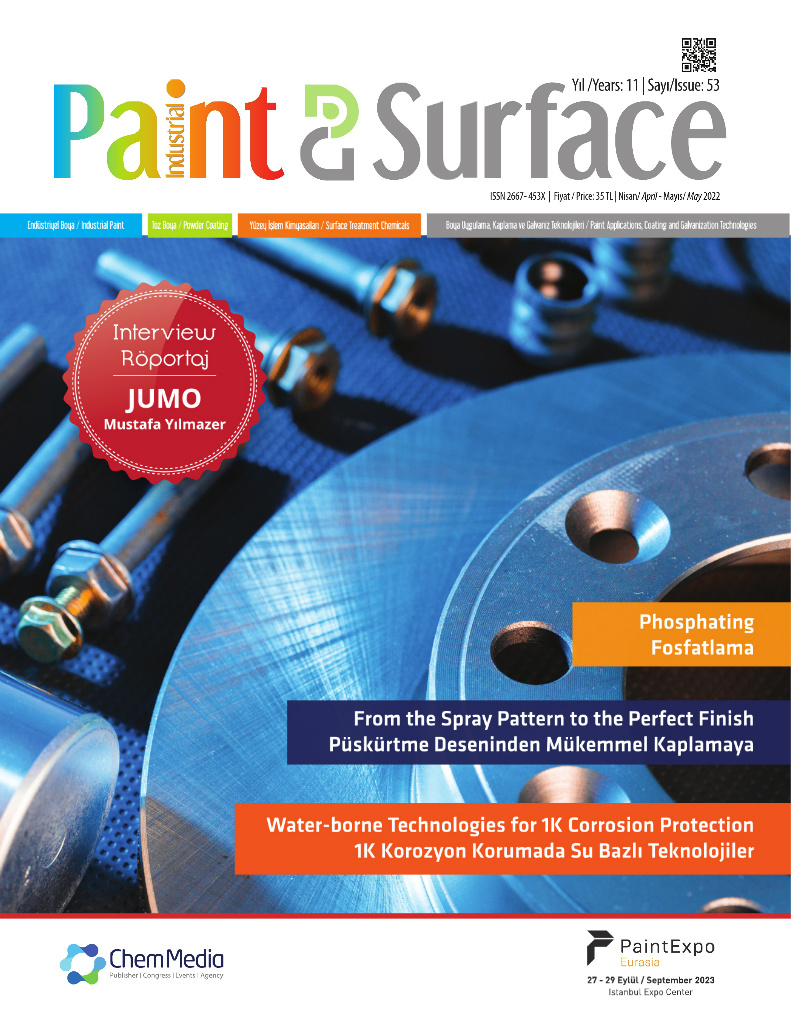 Industrial Paint & Surface Sayı 53 · Nisan/Mayıs 2022