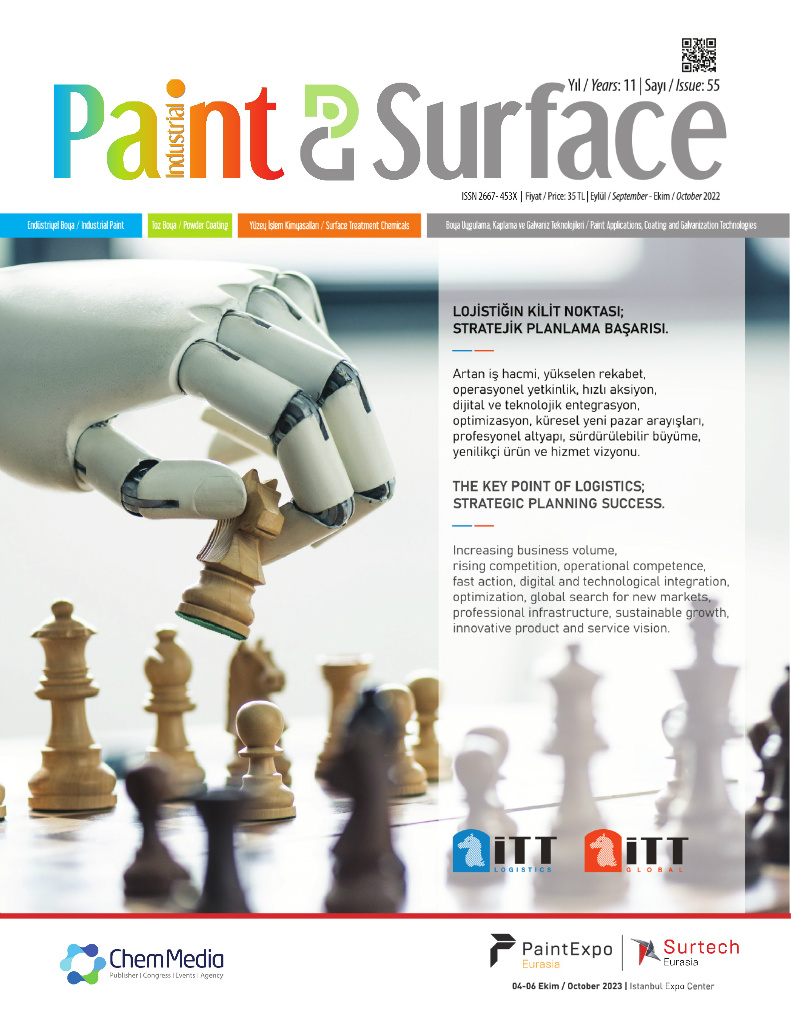Industrial Paint & Surface Sayı 55 · Eylül/Ekim 2022