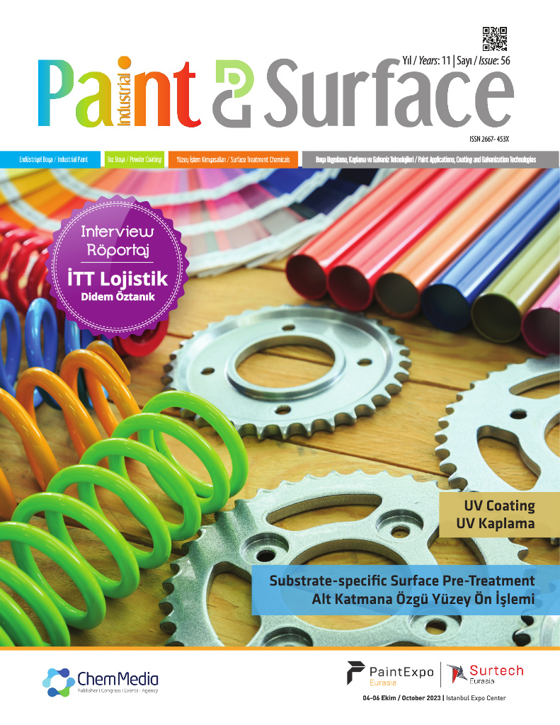 Industrial Paint & Surface Sayı 56 · Kasım/Aralık 2022