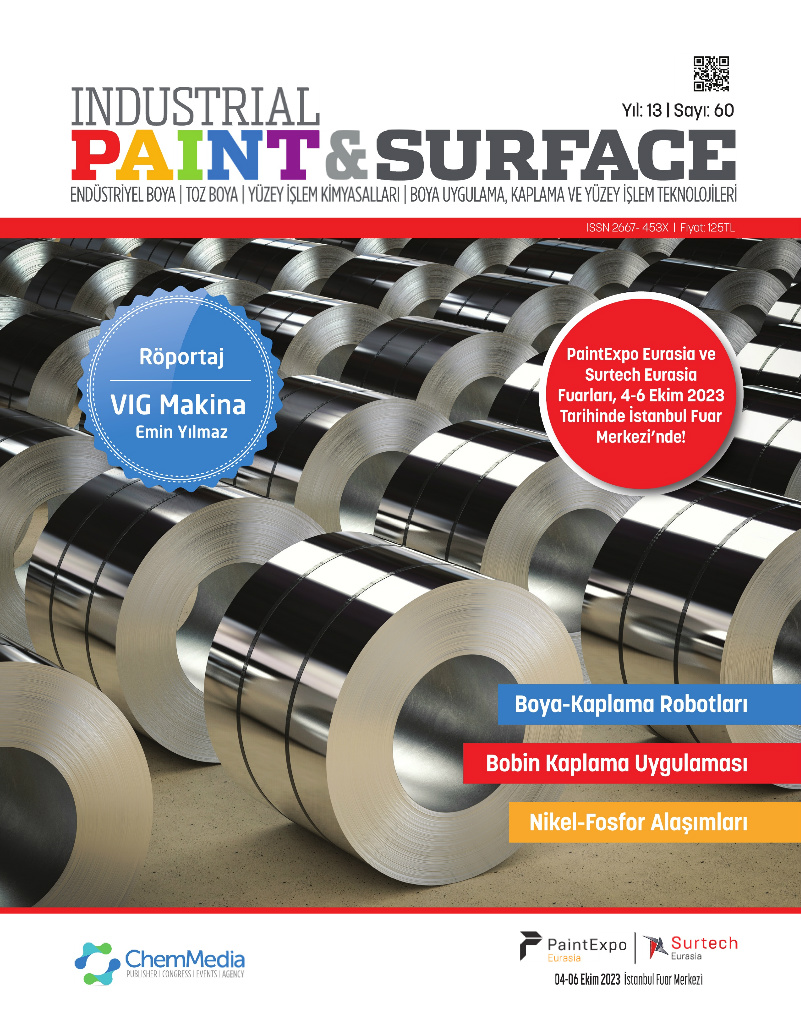 Industrial Paint & Surface Sayı 60 · Temmuz/Ağustos 2023