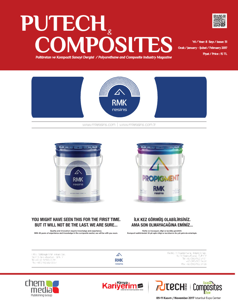 Putech & Composites Sayı 31 · Ocak/Şubat 2017