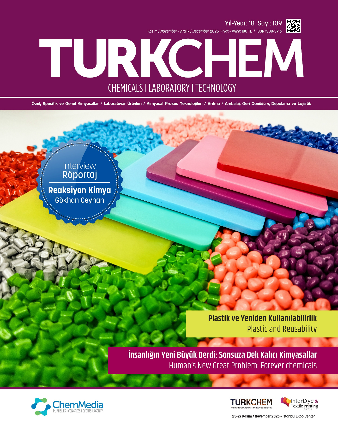 Turkchem Sayı 109 · Kasım/Aralık